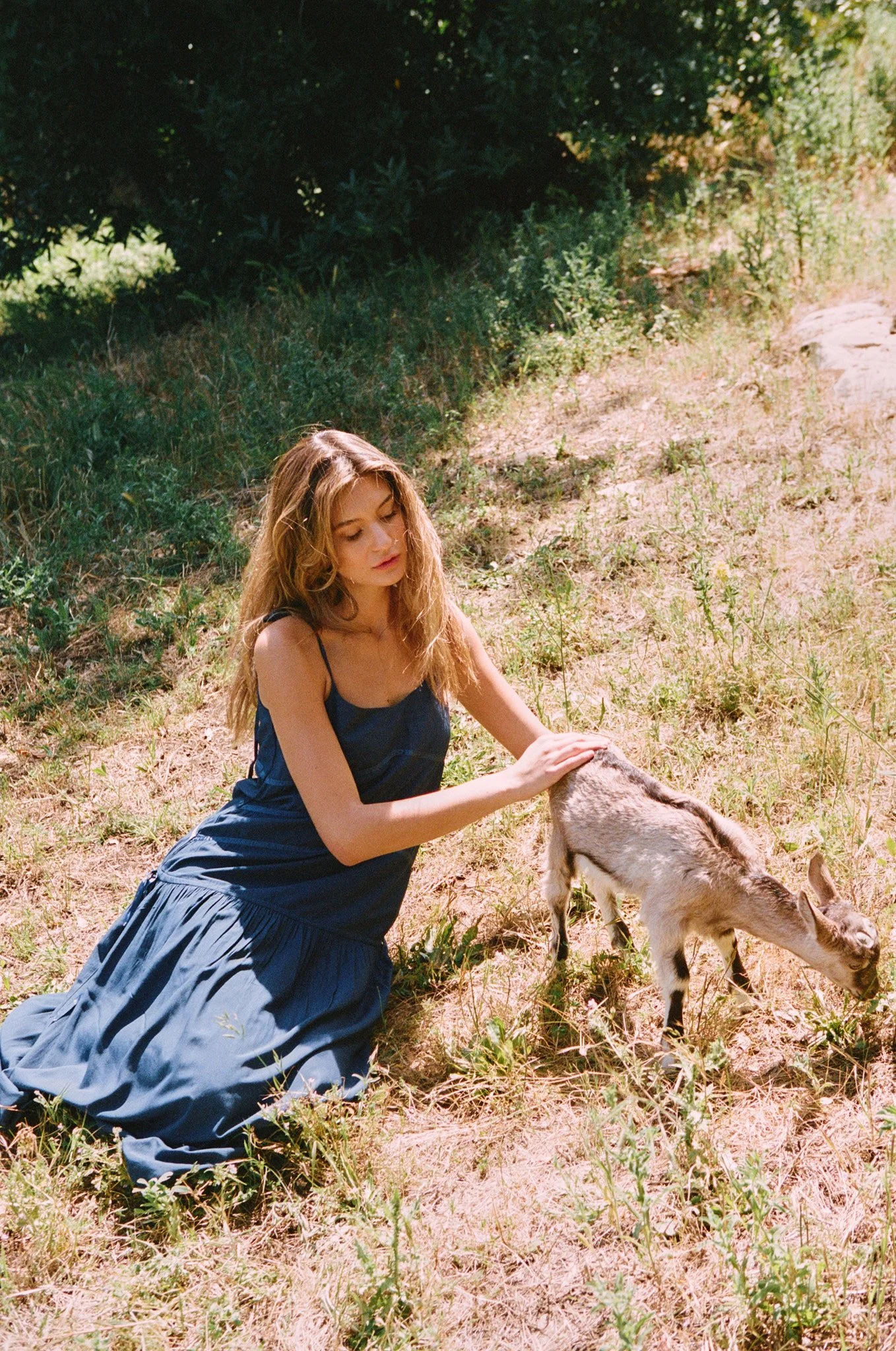 Amanda Dress - Navy — Praerie